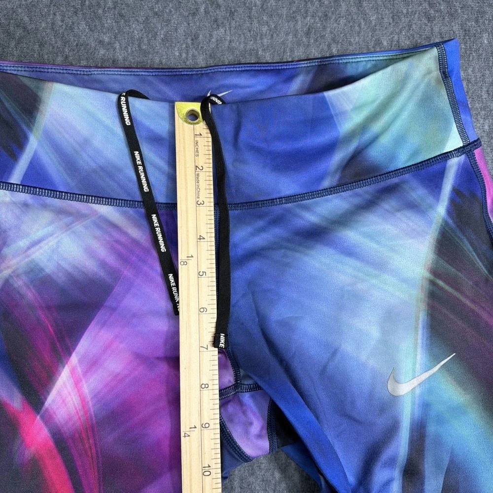 Nike‎ Epic Running Leggings Women's Sz Medium DRI-FIT Colorful AA4434-560